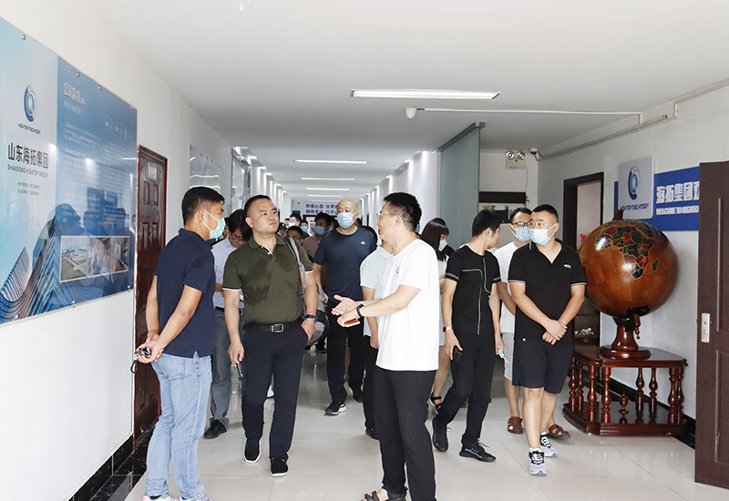 熱烈歡迎阿里巴巴尋夢之旅團(tuán)隊蒞臨海拓集團(tuán)參觀學(xué)習(xí)